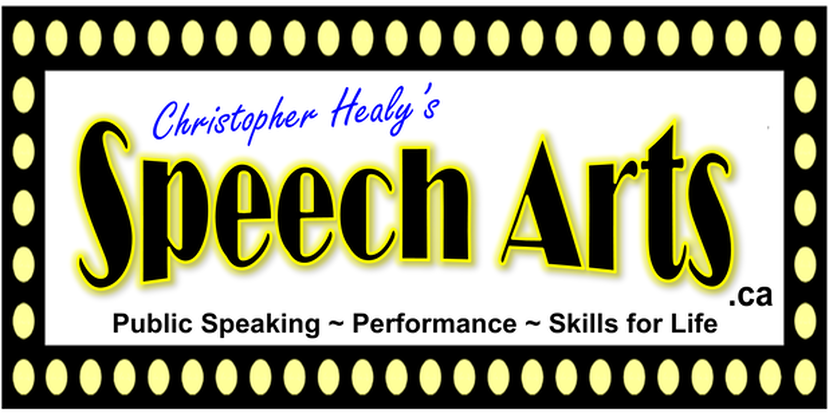 Public Speaking, Christopher Healy. 